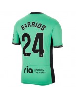 Atletico Madrid Pablo Barrios #24 Alternativní Dres 2023-24 Krátký Rukáv